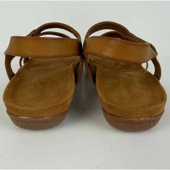 Baretraps Janus Strappy Sandal, Tan, 11B - Picture 4 of 11